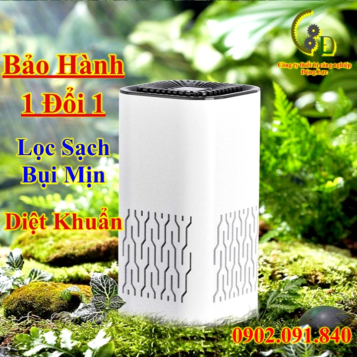 Máy lọc không khí ô tô, xe hơi mini khử mùi hôi, diệt vi khuẩn bằng ion âm, lọc bỏ bụi mịn bảo hành chính hãng giá tốt