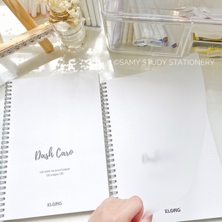 Combo 2 sổ lò xo caro 120 trang 𝗰𝗼́ 𝗯𝗶̀𝗮 𝗻𝗵𝘂̛̣𝗮 𝗯𝗮̉𝗼 𝘃𝗲̣̂ 𝘀𝗼̂̉