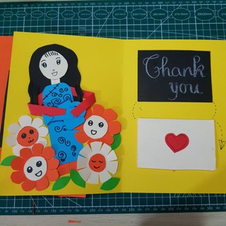 THIỆP 20/11 HANDMADE TẶNG THẦY CÔ