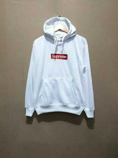 Áo Hoodie Thêu Logo Supreme Thời Trang Năng Động