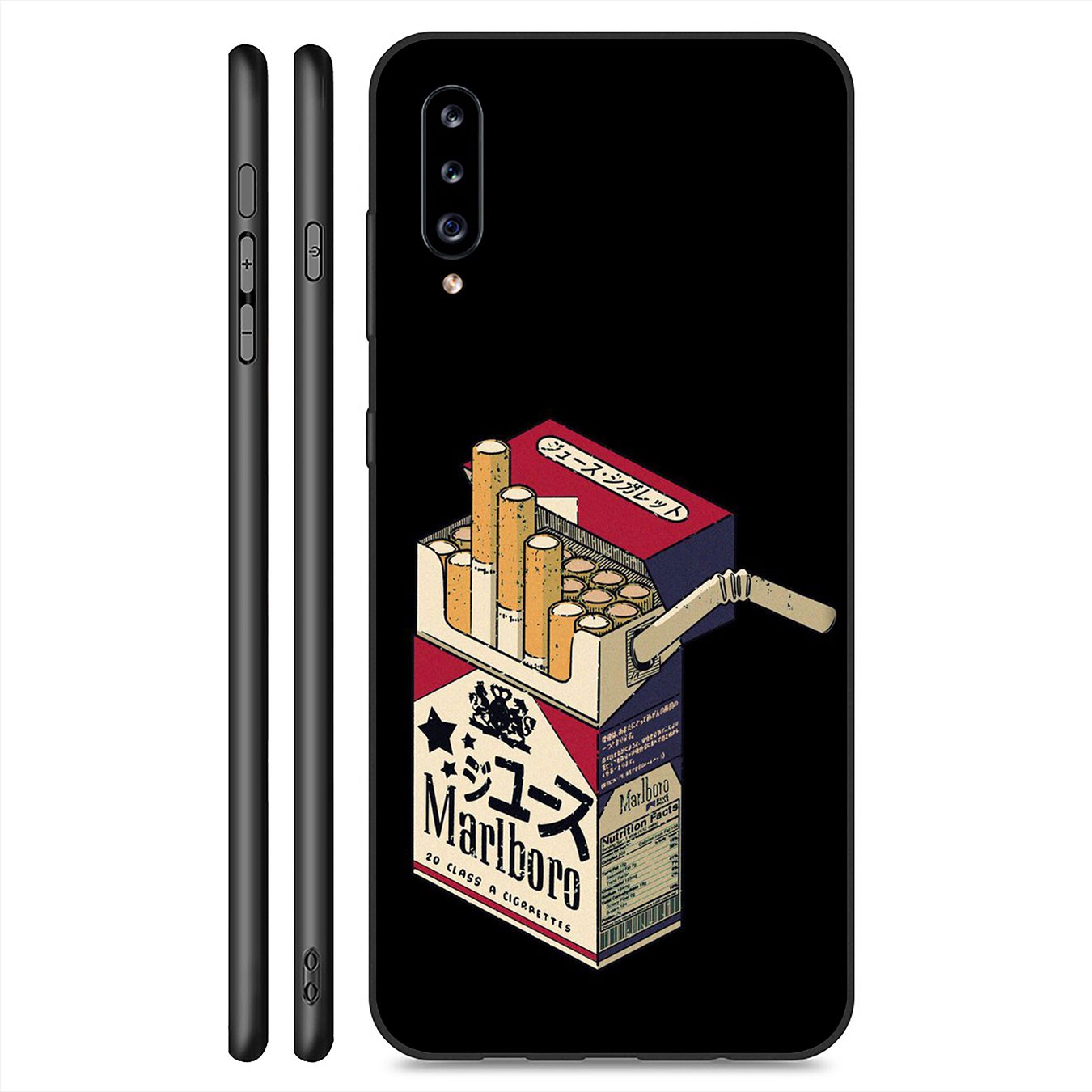 Ốp điện thoại silicon mềm hình logo marlboro cho iPhone XR X XS Max 7 8 6 6s Plus + 6Plus 7Plus 8Plus