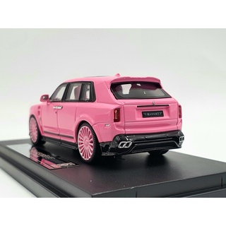 Xe Mô Hình Roll-Royce Cullinan Mansory 1:64 Time Micro ( Hồng )