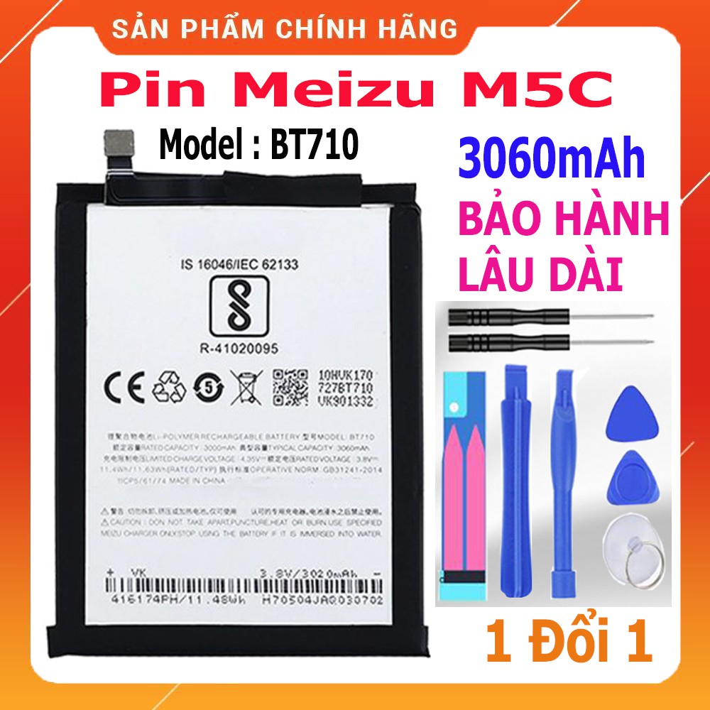 Pin Meizu M5C 🔥 HÀNG ZIN CHÍNH HÃNG 🔥 Bảo hành lâu dài