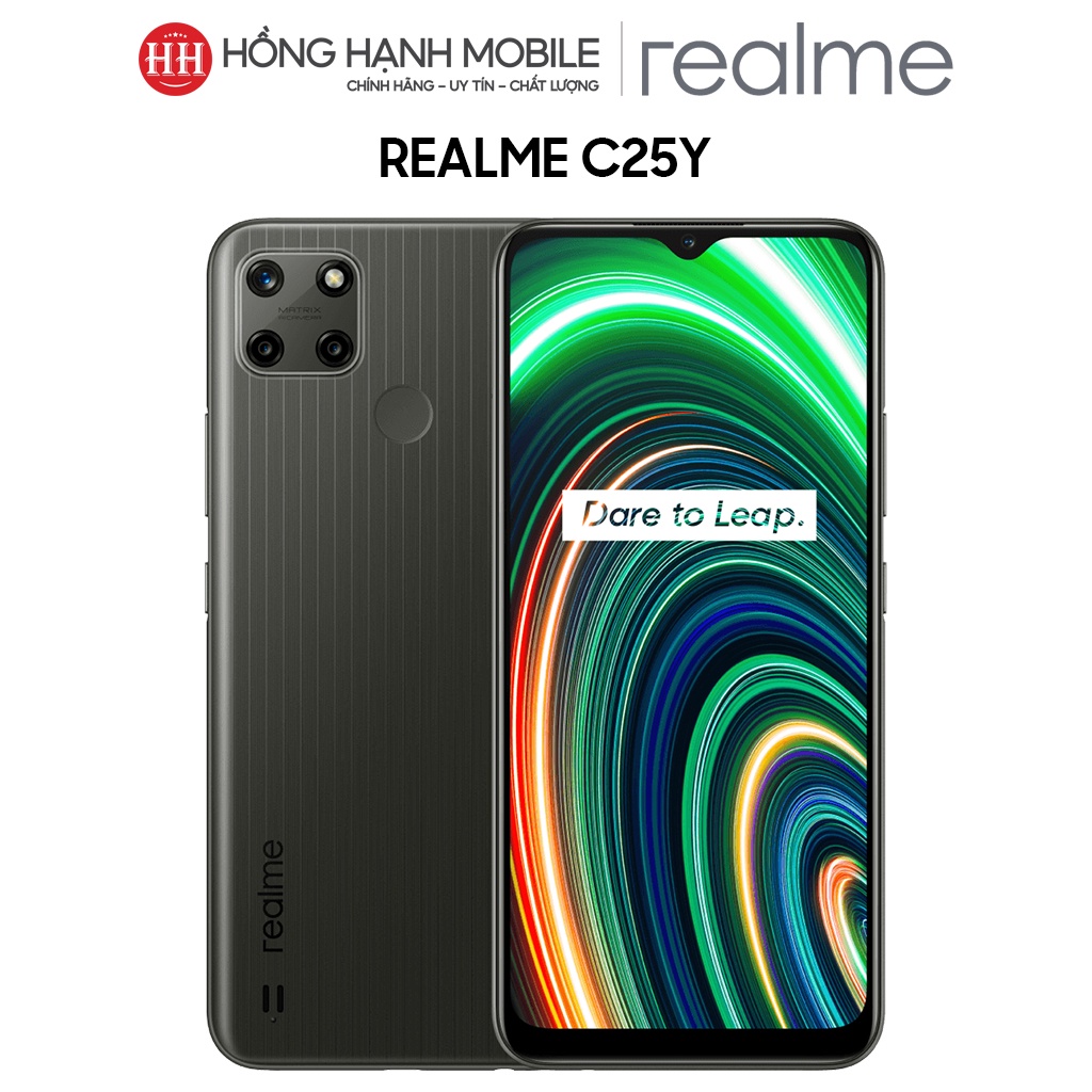 Điện Thoại Realme C25Y 4GB/128GB - Hàng Chính Hãng