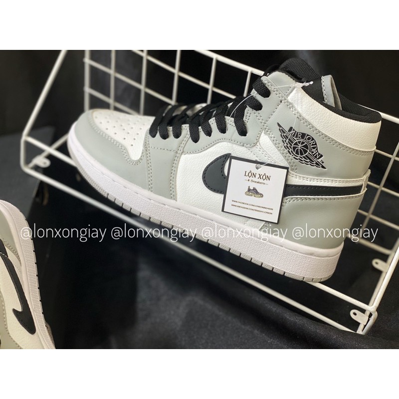 [ ảnh thật ] GIÀY THỂ THAO JD 1 grey smoker cao cồ | BigBuy360 - bigbuy360.vn