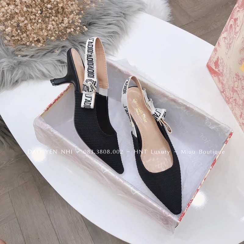 Giày Dior gân gót thấp fullbox size 35-39