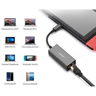 Bộ Chuyển Đổi Ugreen USB Type-C Sang RJ45 50307 - Hàng Chính Hãng