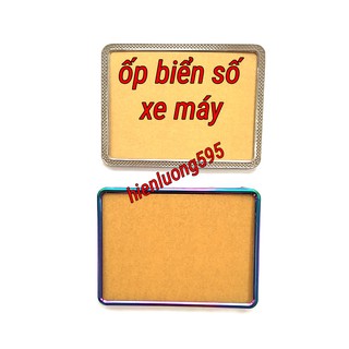 Ốp biển số xe máy