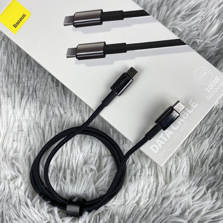 Cáp sạc nhanh Type C to Type C Baseus Cafule PD 100W - Mã TZTC694