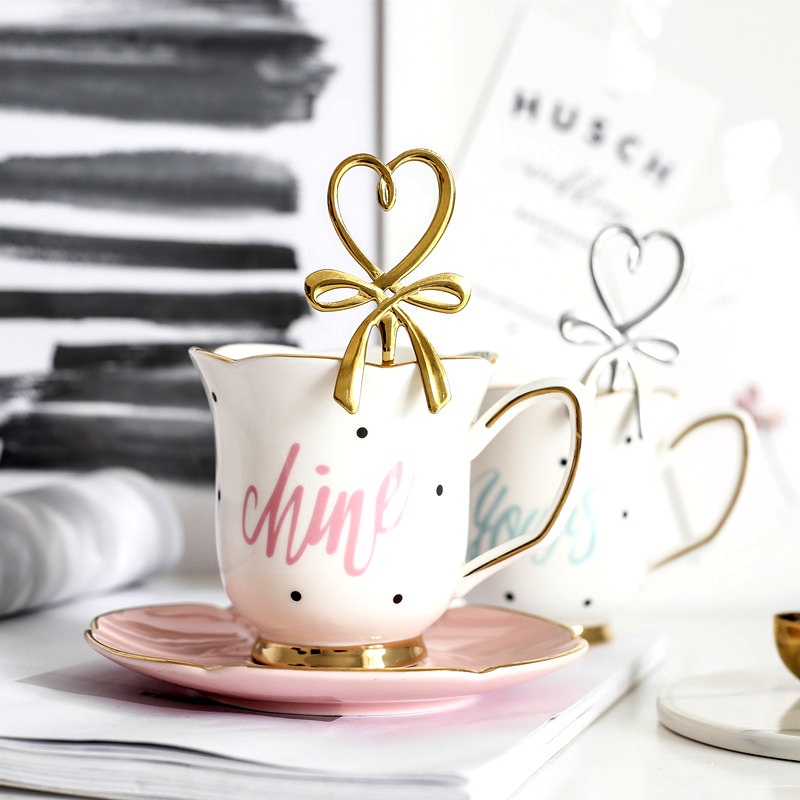 Muỗng cà phê hình nơ bướm bằng thép không gỉ