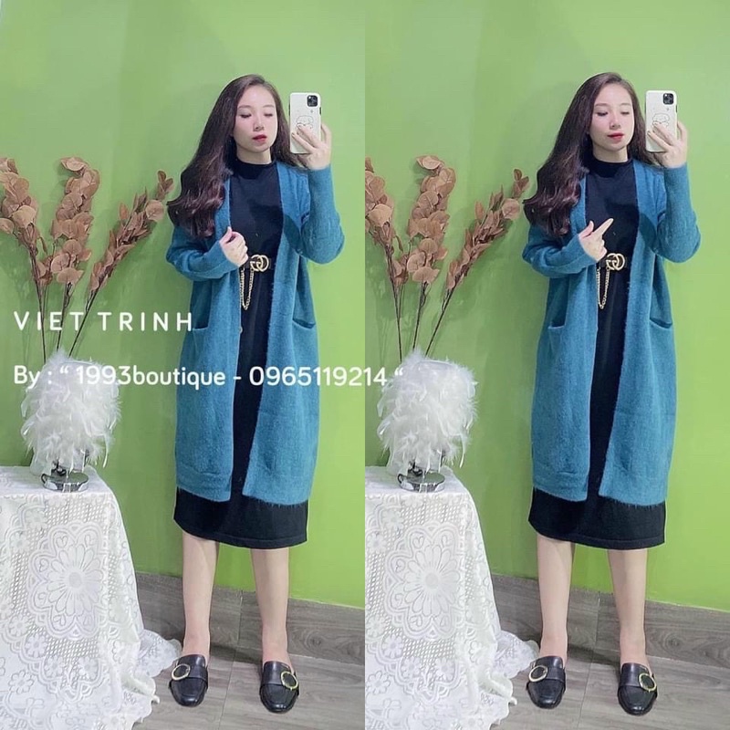 áo cardigan len dáng dài loại 1 | BigBuy360 - bigbuy360.vn