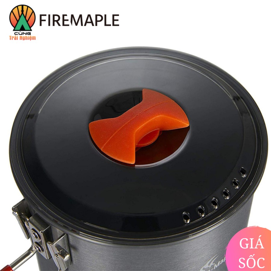 [CHÍNH HÃNG] Bộ Nồi Đa Năng Dã Ngoại Chuyên Dụng Fire Maple FMS-STEAM Cho Hoạt Động Nấu Ăn Ngoài Trời ISLAND STEAM KIT