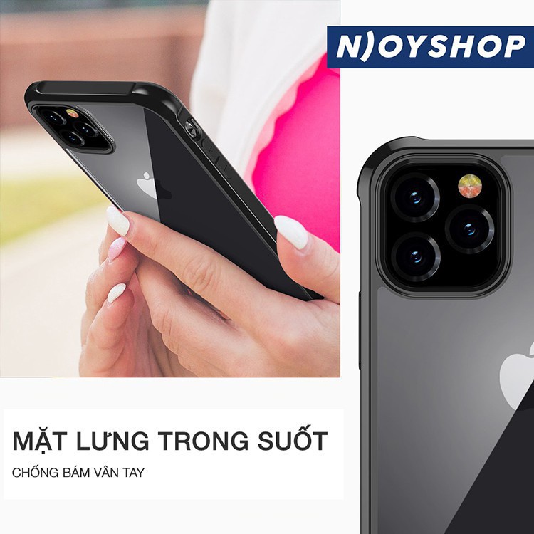 Ốp Chống Sốc Viền Vuông Nhiều Màu Cho Điện Thoại IP11/12/13/14 Pro Max Njoyshop