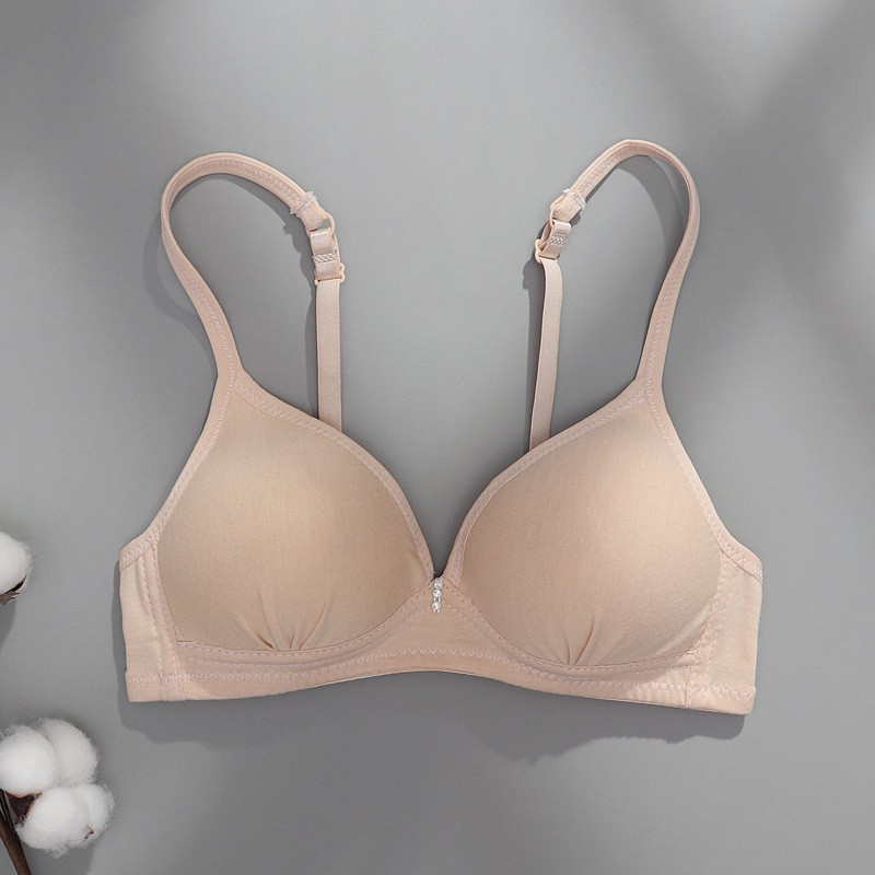 Áo Bra bralette áo ngực nữ cotton không gọng mút mỏng mùa hè phom ôm nâng ngực_AL57 | BigBuy360 - bigbuy360.vn
