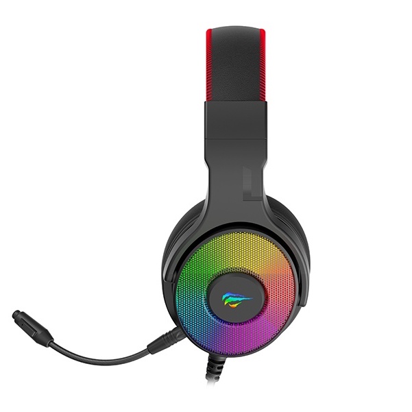 Tai Nghe Gaming Headphone HAVIT H2028U, Driver 50mm, Thiết Kế Khung Thép, Mic Khử Ồn- Hàng Chính Hãng