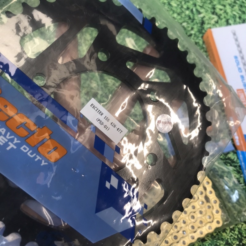 NSD RecTo Nhông Sên Dĩa Recto Exciter 155 VVA FULL BỘ 3 MÓN Size 14-47 Xích 132m