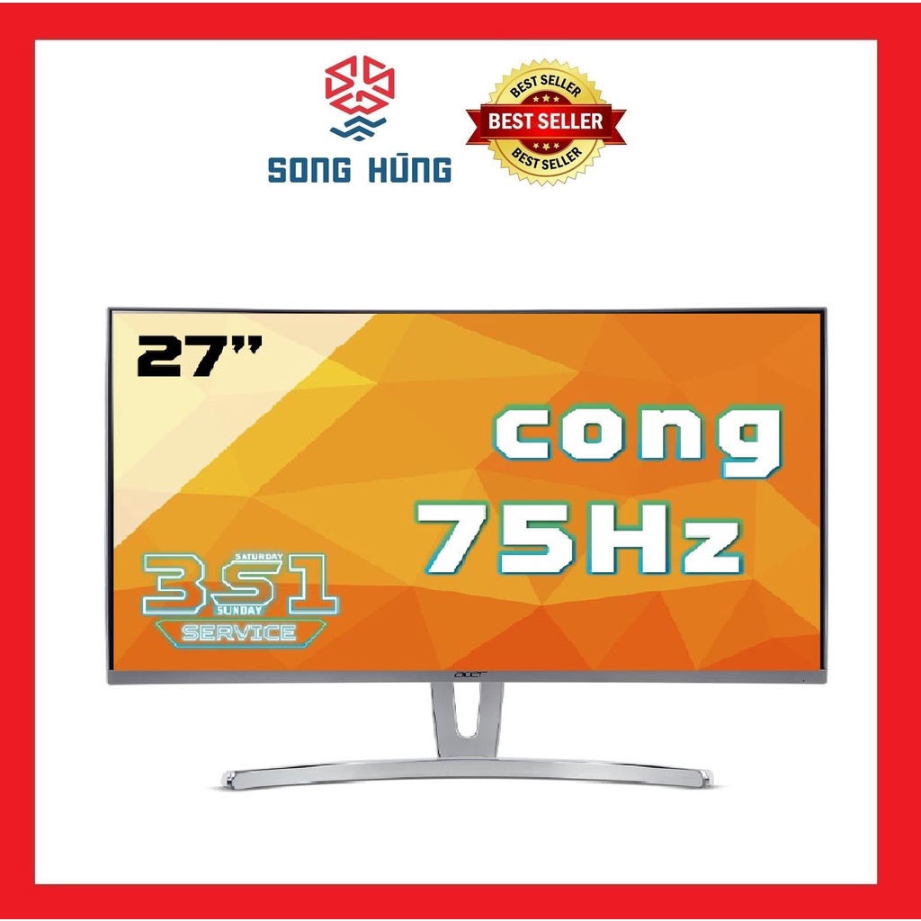 Màn hình cong Acer ED273 27&quot; VA 75Hz FreeSync