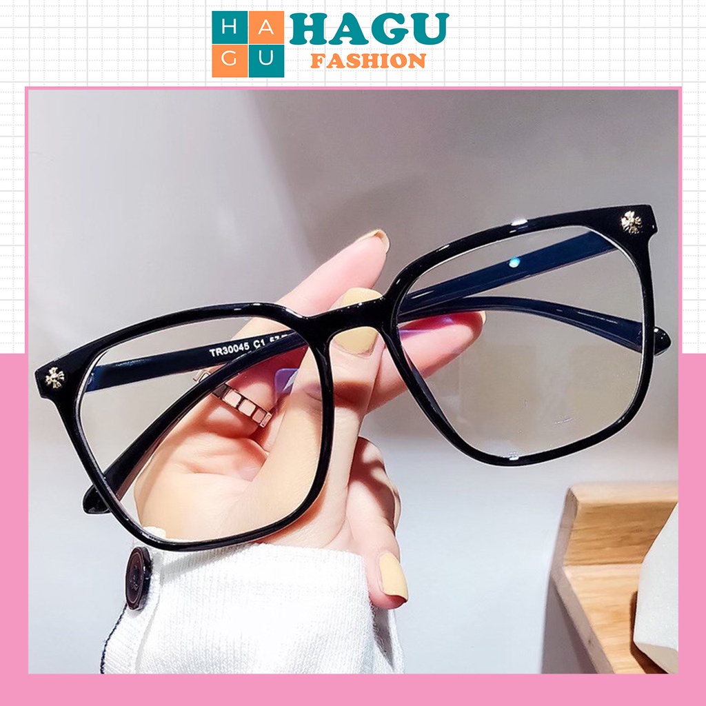 Kính Form vuông Nam Nữ 539 Chất liệu nhựa hàn quốc kiểu dáng hot trend
