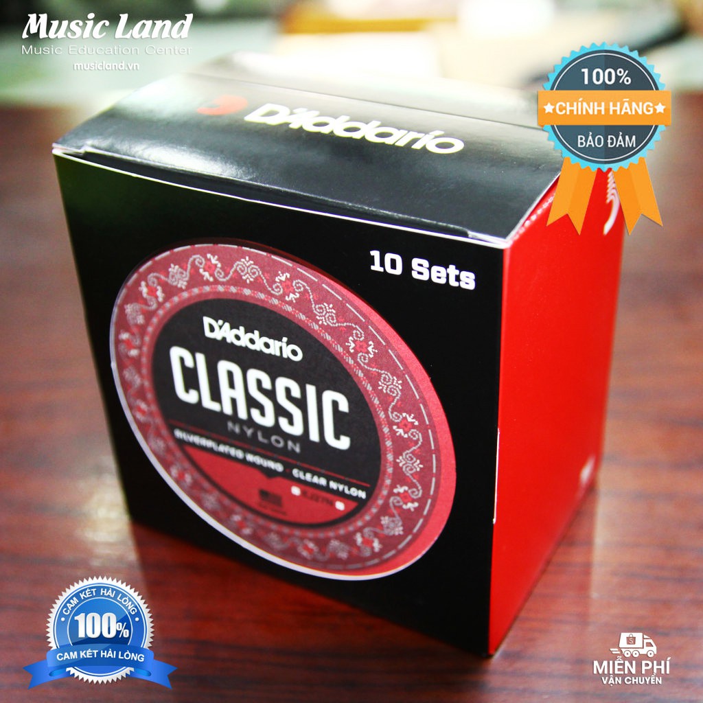 Dây đàn Guitar Classic D'addario EJ27N