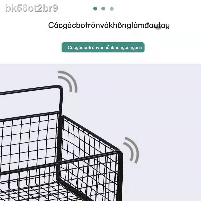 [GIÁ SỈ] bk58ot2br9Giá nhà bếp hành gừng tỏi gia vị lưu trữ đồ tạo tác treo tường kệ thoát nước giỏ đựng rau