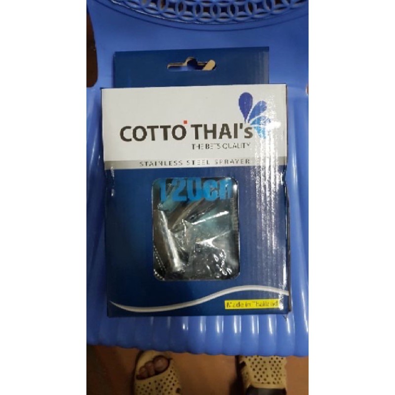 Vòi xịt vệ sinh Cotto thailand trọn bộ. Nozzle cleaning cotto.