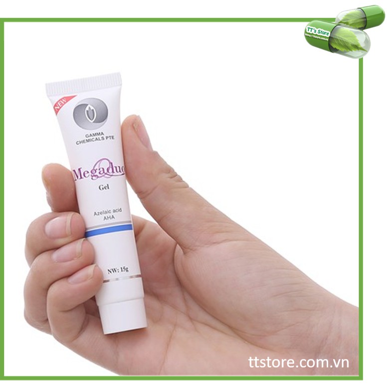 [Có tem] Megaduo Gel / Plus (Tuýp 15g) - Giảm mụn trứng cá, giảm mụn ẩn, giảm thâm mụn [Mega duo, Megadou]