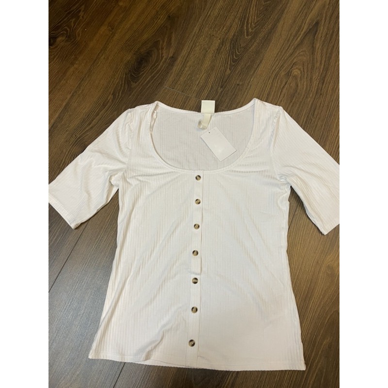 Áo trăng H&M size S màu trắng