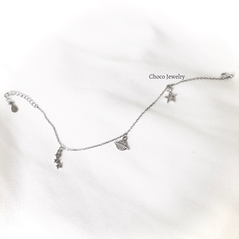 Vòng tay bạc galaxy Choco jewelry