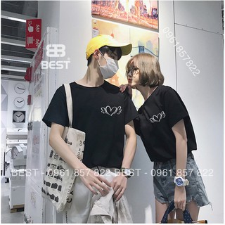 Áo cặp nhịp tim đẹp