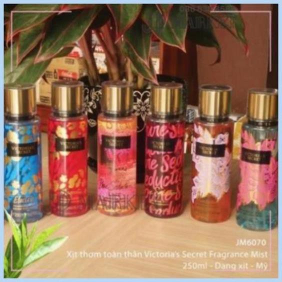 [HÀNG HOT] THƠM TOÀN THÂN VICTORIA’S SECRET FRAGRANCE MIST LOVE SPELL 250ML giao mùi ngẫu nhiên