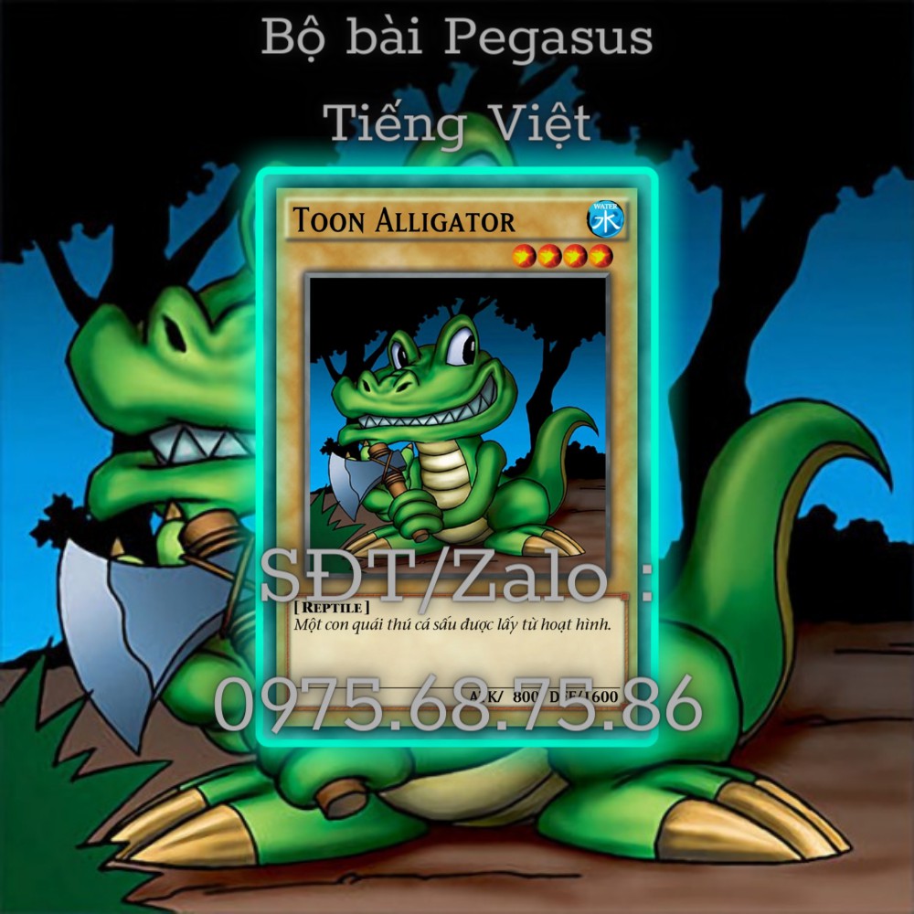 Bài Yugioh Tiếng Việt - Bộ bài Pegasus
