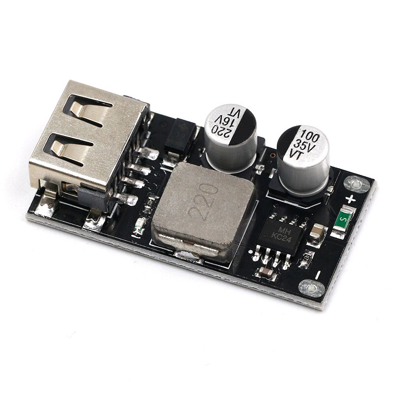 Bảng Mạch Hạ Áp usb qc3.0 qc2.0 dc 6-32v 9v 12v 24v Sang Sạc Nhanh 5v