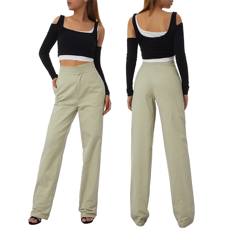 Quần Thể Thao Lưng Thấp Có Túi Khóa Kéo Màu Sắc Thời Trang Cho Nữ