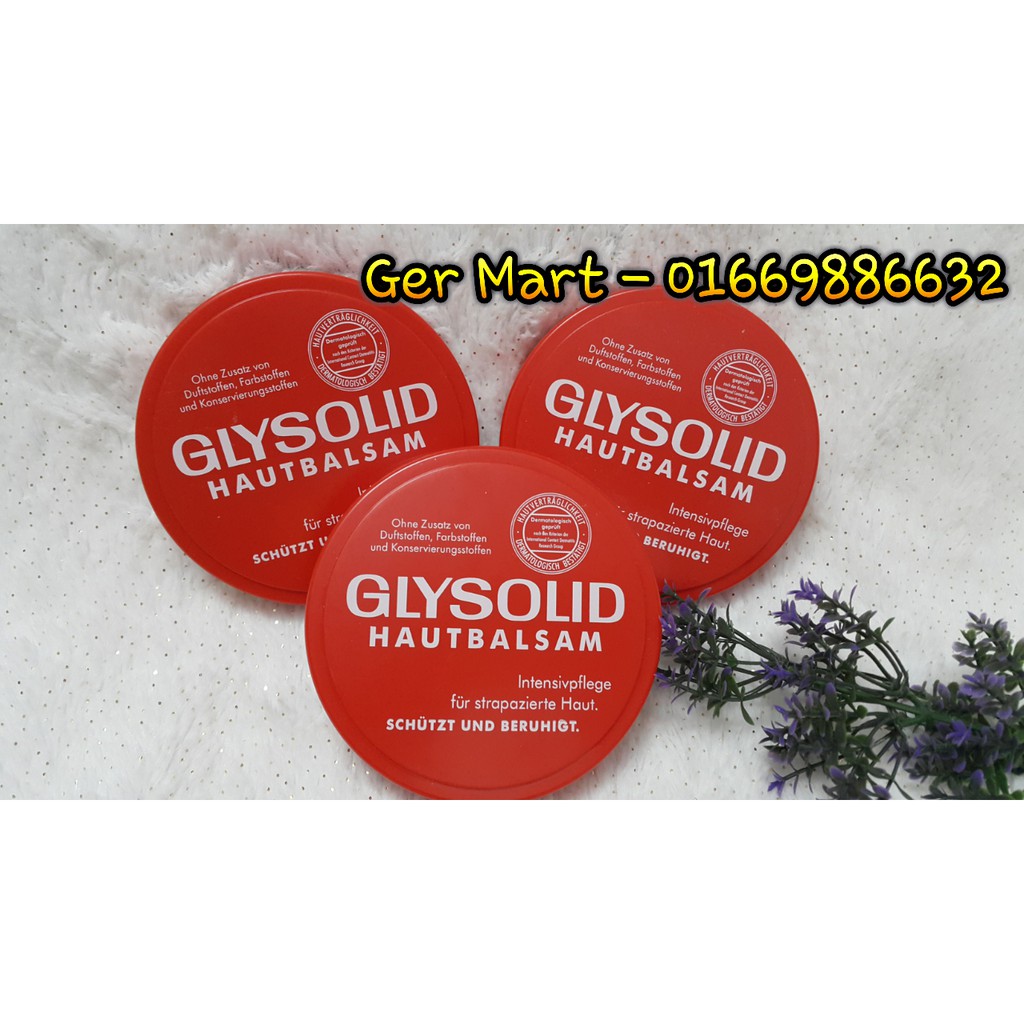 ☘ Kem trị nứt da Glysolid Hautbalsam ☘