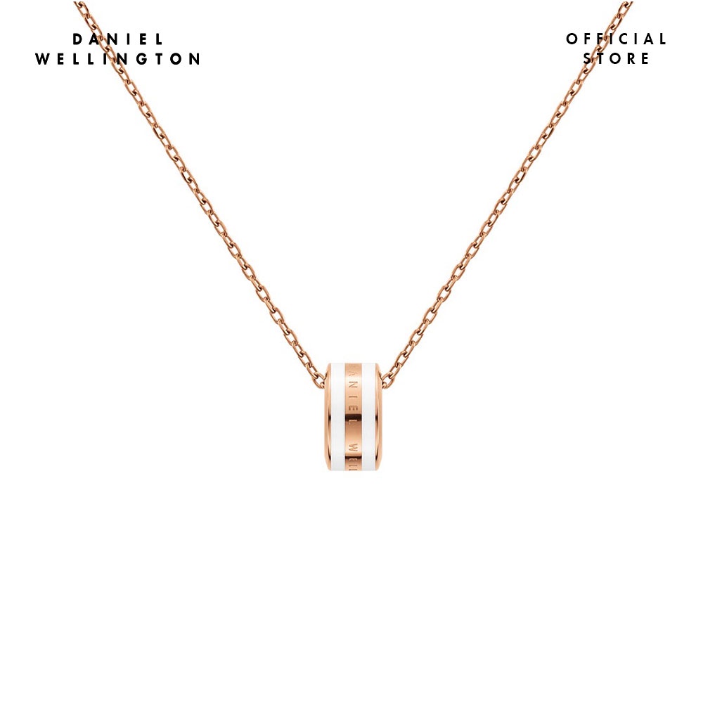 [Mã FARSBR1M giảm 150K đơn 1 triệu] Dây chuyền Daniel Wellington màu vàng hồng - Emalie DW00400153