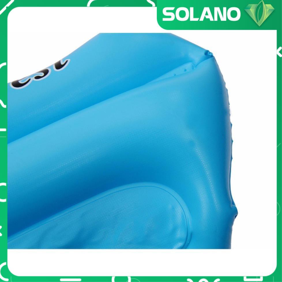 Phao Tập Bơi Cho Bé Gái Bé Trai SOLANO Có Khóa Cài An Toàn Size S 1 - 6 Tuổi SS-001097 [Tặng Bơm Phao]