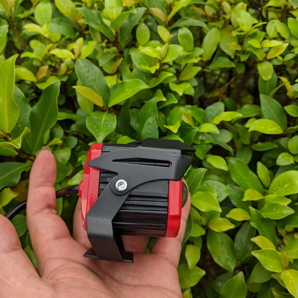 Đèn bi cầu 2 màu cốt vàng pha trắng F20xp 60w siêu sáng chống nước dành cho khách vip