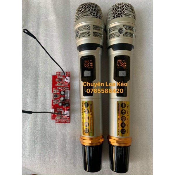 Micro loa kéo Shure UGX 23 Sóng UHF Vỏ Nhôm Sét Tần Số Cao Cấp Màu Xám Đen