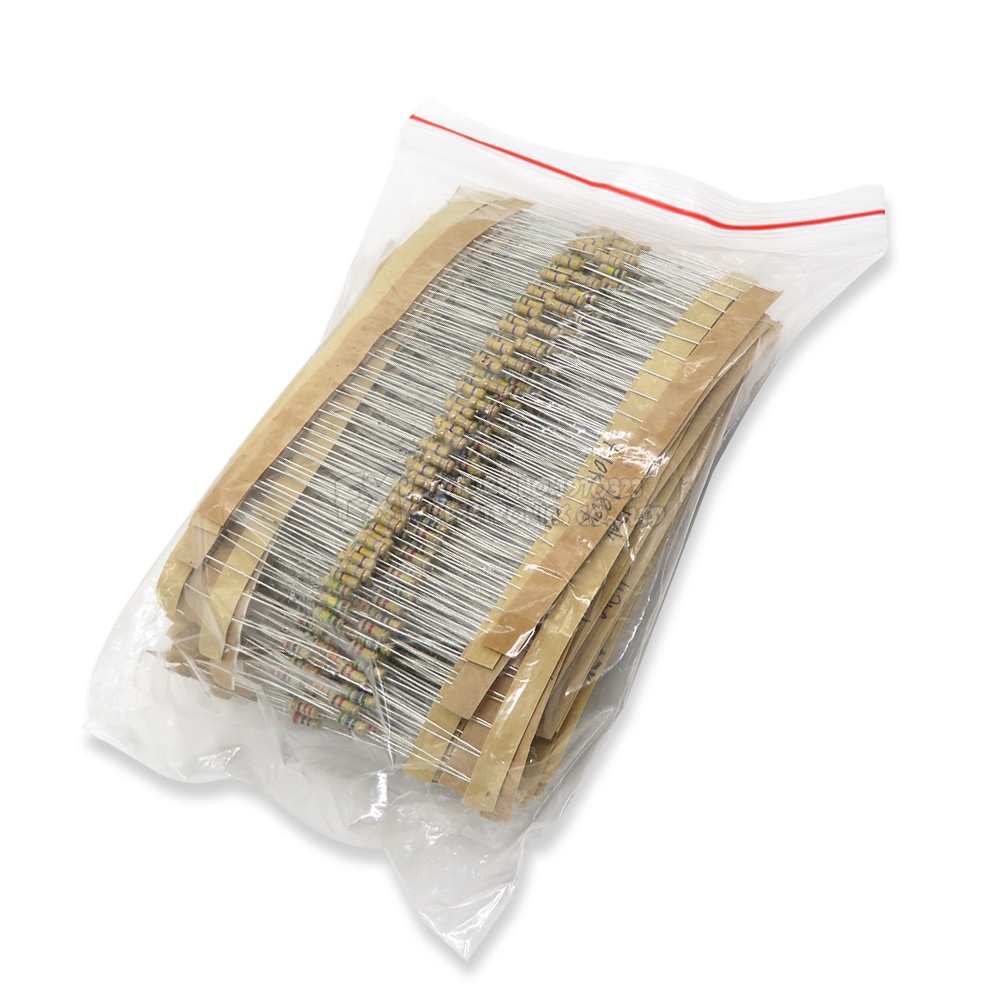 Set 1500 Điện Trở Màng Carbon 1 / 4W 75Values  Kháng Lực 5%
