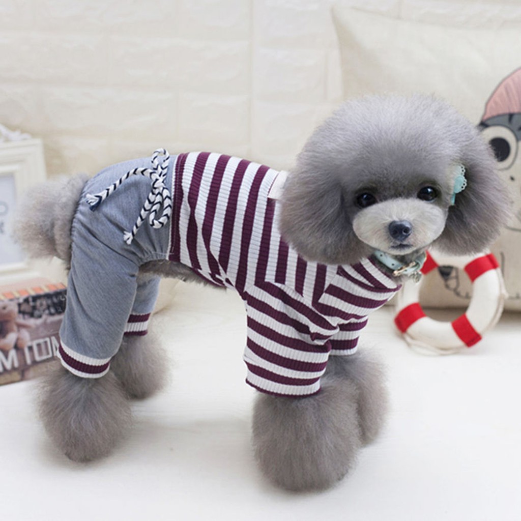 Quần Áo Kẻ Sọc Cho Thú Cưng