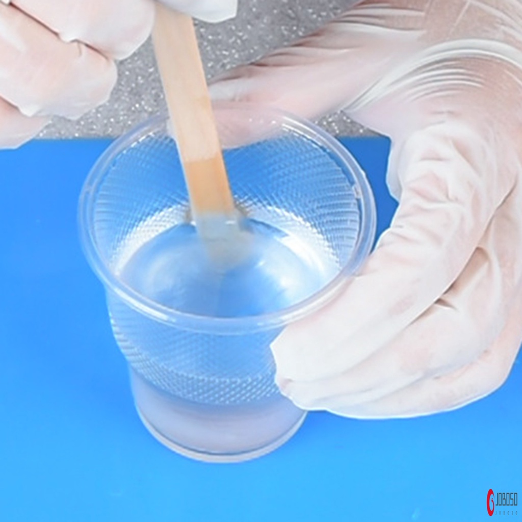 Keo dán nhựa epoxy 3:1 AB trong suốt chống ố vàng chuyên dụng làm trang sức