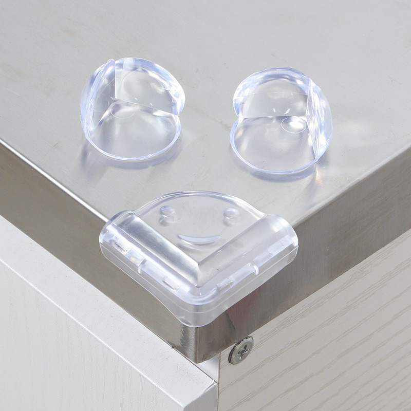Miếng Bọc Góc Bàn Bịt Cạnh Bàn Silicon Góc Vuông An Toàn Cho Bé