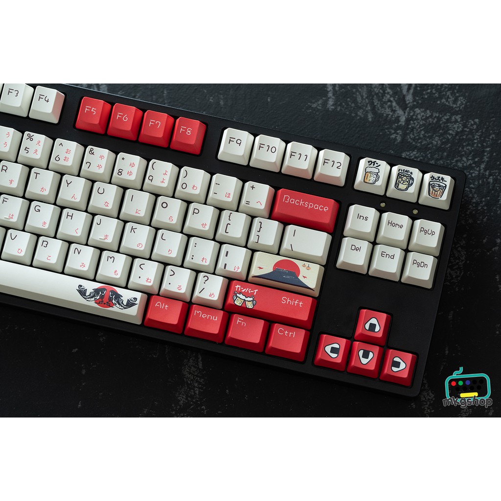 Keycap Ginza nhựa PBT (Filco, leopold, ikbc,....)