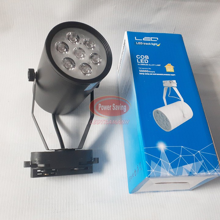 Đèn led thanh ray 7w chiếu điểm