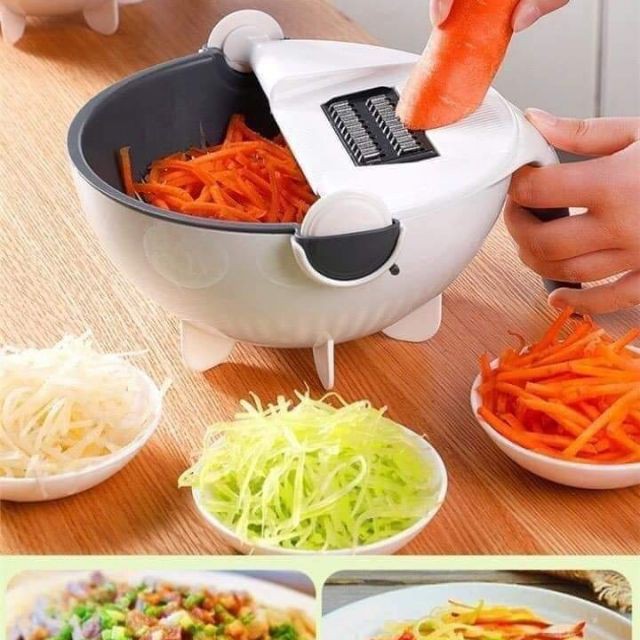 Bộ rổ nạo củ quả đa năng
