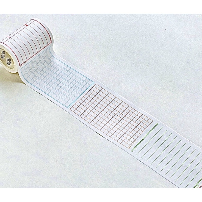 (Chiết theo chu kỳ) Băng dính washi tape hoạ tiết basic đơn giản thích hợp trang trí JOURNAL