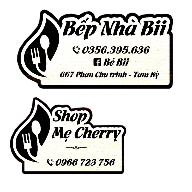 Bảng Gỗ Tên Shop - Bảng Decor - Free thiết kế - Bảng chụp ảnh sản phẩm