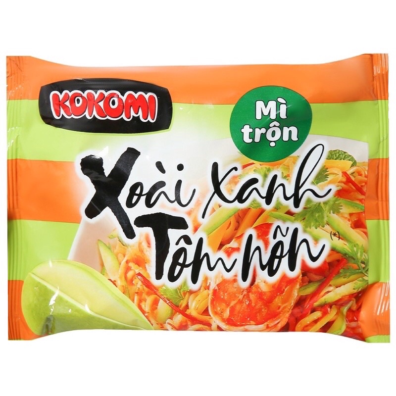 Mì trộn Kokomi xoài xanh tôm nõn 86g