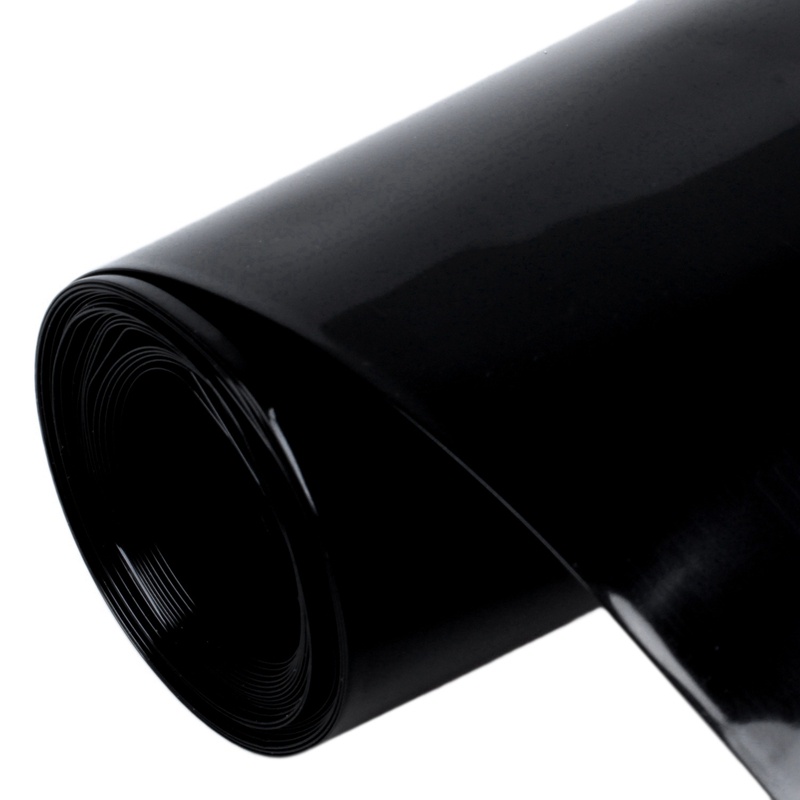 1 Roll 70mm/44mm PVC Heat Shrink Tubing Wrap Black &1 Pcs PVC Heat Shrink Tubing Wrap RC Battery Pack LiPO NiMH NiCd