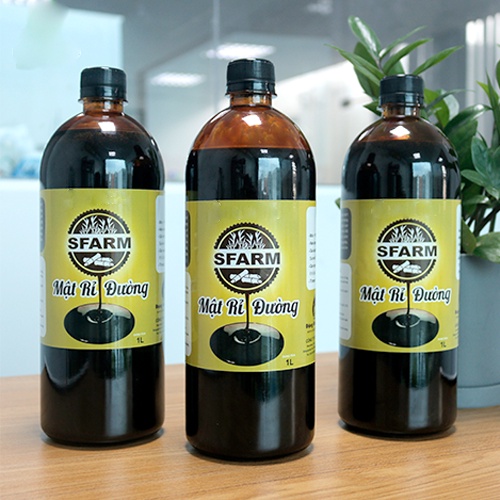 Mật rỉ đường SFARM ủ phân hữu cơ chai 1 Lit